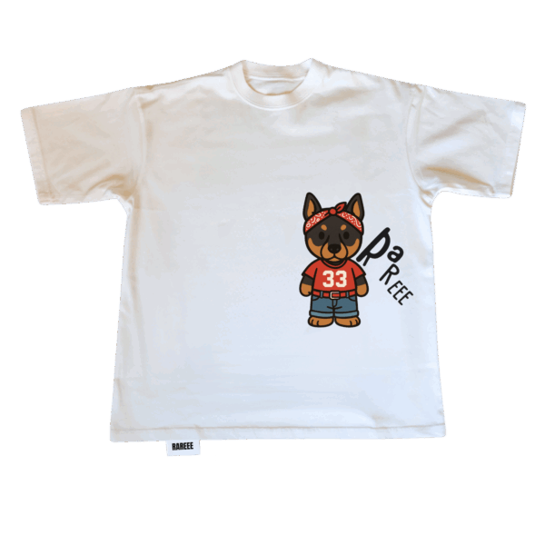 RAREEE Pup Oversized Tee