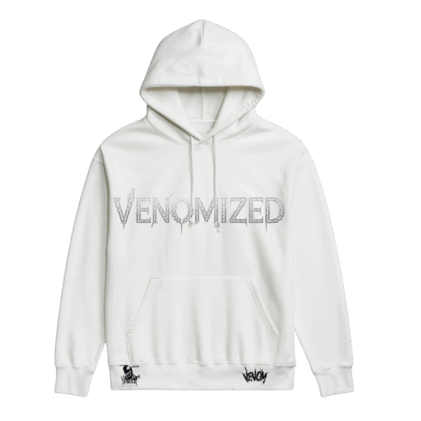 white Hoodie VENOM UNISEX